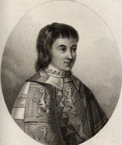 Anthony Woodville, gegraveerd door Gerimia, uit 